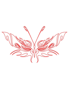 Tattoo Tribal Butterfly Kids Kids Coloring Pages Pdf, Free Vectors File
